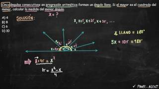 PUCP 57  Problemas con angulos consecutivos  Geometria [upl. by Nilerual577]