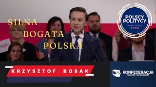 Krzysztof Bosak  Silna Bogata Polska [upl. by Wiltz]