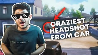 HEADSHOT FROM MOVING CAR  PUBG MOBILE FUNNY MOMENTS  CARRYMINATI HIGHLIGHT [upl. by Eseuqcaj]