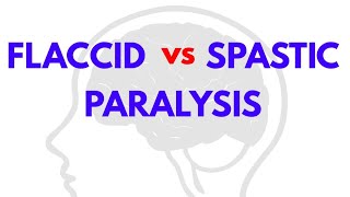 FLACCID vs SPASTIC PARALYSIS  CNS PHYSIOLOGY  NEUROPHYSIOLOGY [upl. by Ticknor435]