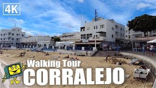 CORRALEJO  Fuerteventura  Walking Tour 4K [upl. by Calandra]