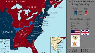 The American Revolutionary War Every Other Day [upl. by Orfurd]