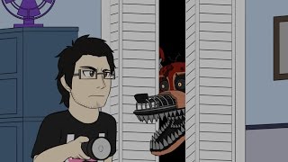 Markiplier Animated  Five Nights At Freddys 4 Animation [upl. by Hali]