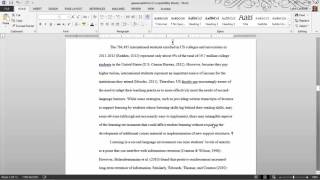 Thesis Formatting MS Word Tips [upl. by Asirralc]