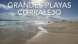 Grandes Playas Corralejo Fuerteventura 4K [upl. by Adalheid]