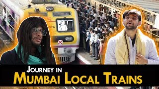 Journey in Mumbai Local Trains  Funcho [upl. by Rochus]