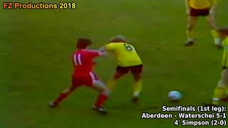 19821983 Cup Winners Cup Aberdeen FC All Goals Road to Victory [upl. by Renba]