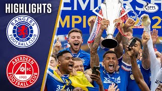 Rangers 40 Aberdeen  Rangers Are Invincible  Scottish Premiership [upl. by Merwin]