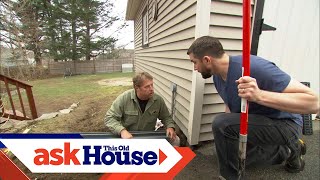 How to Install a Channel Drain  Ask This Old House [upl. by Ardnot]