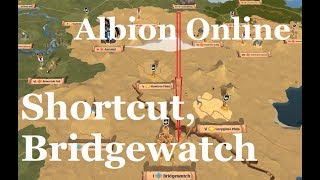 Albion Online  Caerleon to Bridgewatch fast almost safely [upl. by Bolan]