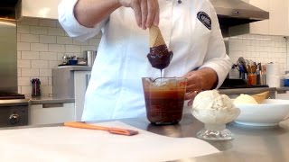 How To Make Chocolate Shell Topping  Southern Living [upl. by Reffinnej]