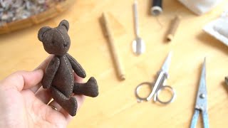 TEDDY BEAR 02 Step by step Free Pattern  DinLife [upl. by Klockau]