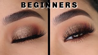 EASY Eyeshadow Tutorial For Hooded Eyes [upl. by Corbet]