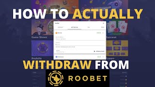 How to ACTUALLY withdraw from ROOBET new video below👇 [upl. by Rawden]