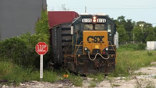 CSX Local and Switching Action  Miami FL [upl. by Eednus812]