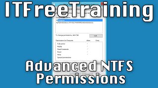 Advanced NTFS Permissions [upl. by Nnayt83]