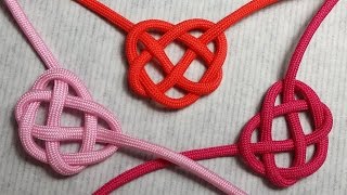 Celtic Heart Knot The easiest way to do [upl. by Leftwich]