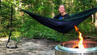 Family Camping Cloudland Canyon State Park [upl. by Anilrats831]