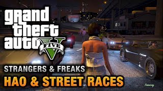 GTA 5  Hao  Street Races 100 Gold Medal Walkthrough [upl. by Gelhar]