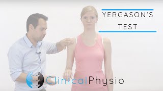 Yergasons Test  Clinical Physio [upl. by Khalin]