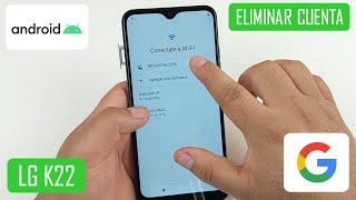 Eliminar Cuenta de Google LG K22  Android 10 [upl. by Carri]