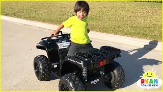 Ryan Build Power Wheel Ride On Car for kids [upl. by Kaczer]