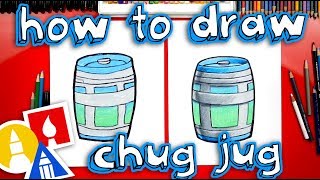 How To Draw A Chug Jug From Fortnite [upl. by Nahttam]