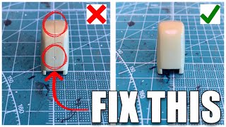 Easy Gunpla Tutorial  Fix Stress Marks Damages and Blemishes [upl. by Felten]