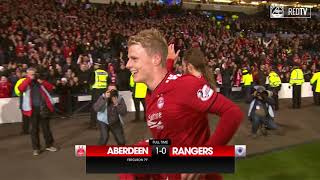 FULL TIME  Aberdeen 10 Rangers The Dons are through to the final [upl. by Abraham68]