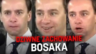 Dziwne zachowanie Krzysztofa Bosaka podczas konferencji [upl. by Utas112]