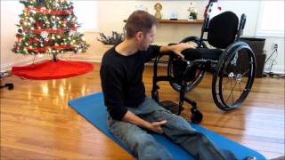 Paraplegic Floor Transfer [upl. by Lletnohs]