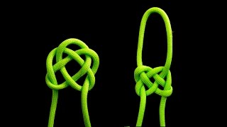 How to tie Celtic Square knot [upl. by Munniks855]