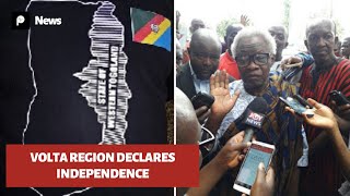 Western Togoland Volta RegionDeclares Independence From Ghana [upl. by Nemzaj]