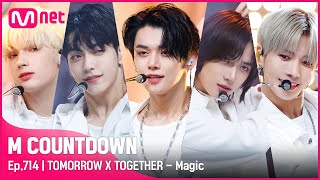 TOMORROW X TOGETHER  Magic KPOP TV Show  엠카운트다운 EP714  Mnet 210617 방송 [upl. by Noloc]