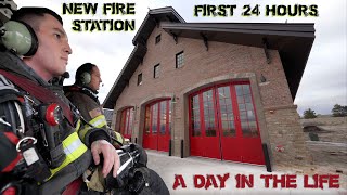 First 24 Hours in a New Fire Station  A Day in the Life [upl. by Jori]