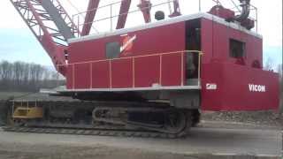 Super Nice Manitowoc 4600 Crawler Dragline [upl. by Normy]