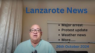 Lanzarote News 25th October 2024 [upl. by Emelun]