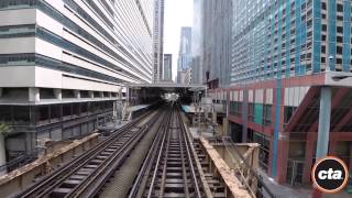 CTA Ride the Rails Orange Line in Real Time [upl. by Boggers]