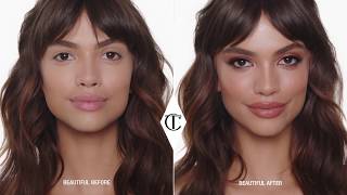 How To Create A PeachyCopper Eyeshadow Look Using The Charlotte Darling Palette  Charlotte Tilbury [upl. by Pressey]