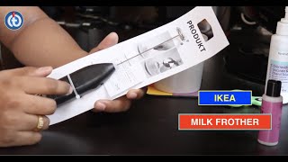 IKEA MILK FROTHER Review amp Battery Installation [upl. by Mahau]