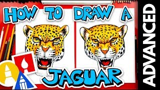 How To Draw A Realistic Jaguar  Advanced [upl. by Lobel]