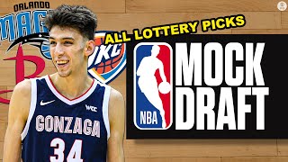 2022 NBA Mock Draft ALL LOTTERY PICKS 114  CBS Sports HQ [upl. by Tnahsin483]