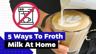 How To Froth Milk At Home Best Milk Frothers Review [upl. by Sigsmond]