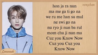 NCT U  Know Now Easy Lyrics [upl. by Ffoeg647]