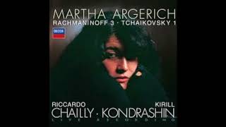 Martha Argerich Rachmaninov Piano Concerto No 3 [upl. by Lladnyk441]