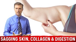 Sagging Skin Collagen and Digestion – Dr Berg [upl. by Harriot386]