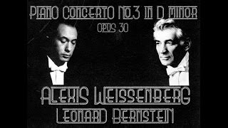 Rachmaninov Piano Concerto No 3 complete WeissenbergBernstein [upl. by Azila109]