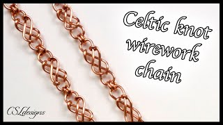 Celtic knots wirework chain [upl. by Isbel]