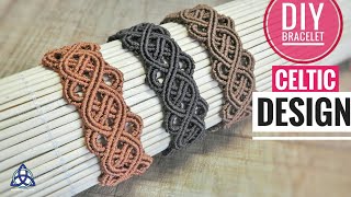 Celtic Macrame Bracelet DIY  EASY DIY IDEA [upl. by Rosinski426]