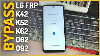 LG K42K52K62Q92 FRP BYPASS ANDROID 10 WITHOUT PC 2021 [upl. by Gelhar]